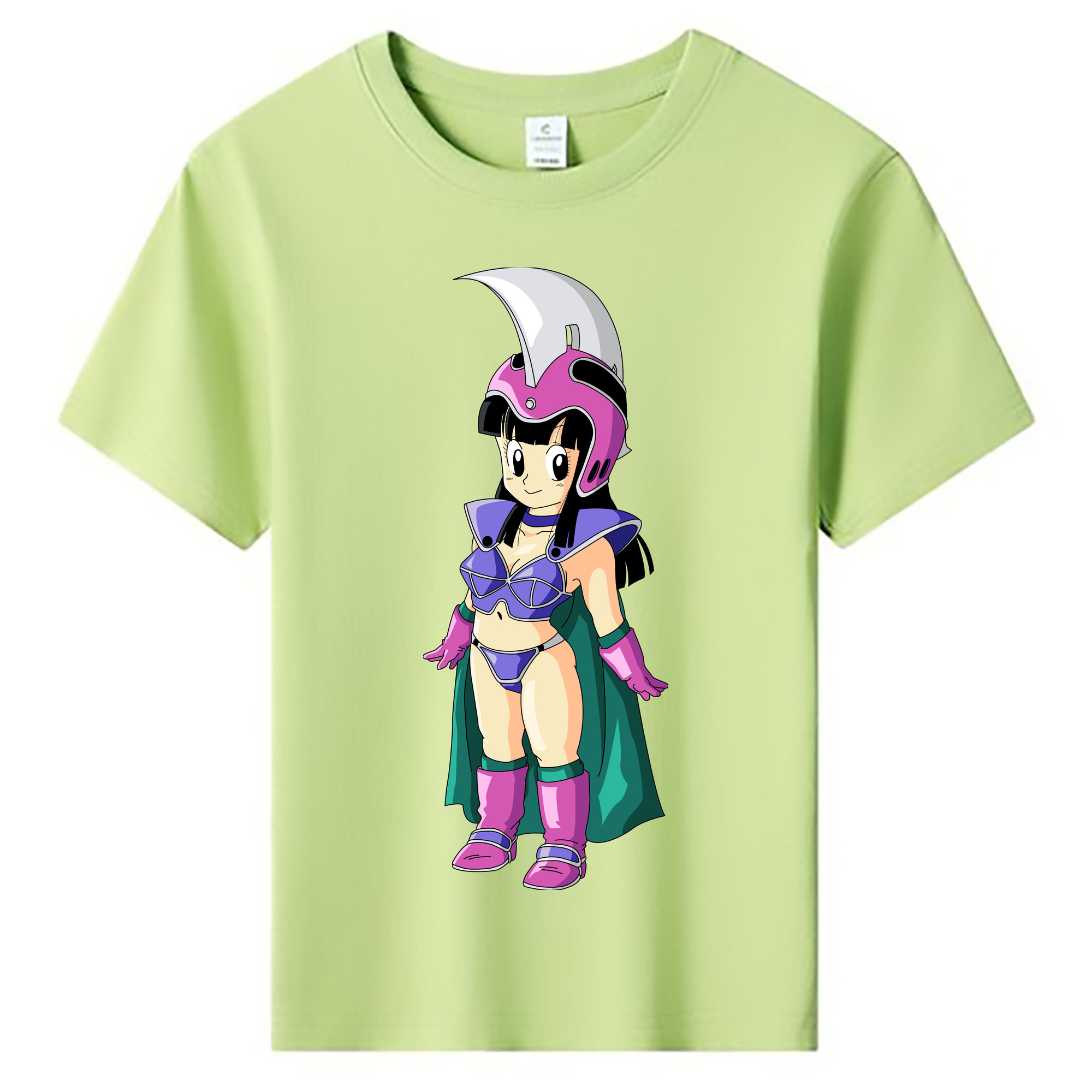 （画像用） ドラゴンボール チチ DRAGON BALL Chichi 綿100％キッズTシャツ（フロントプリント）